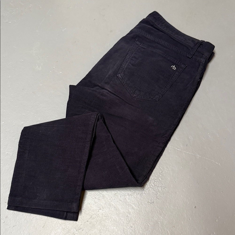 Rag & Bone Navy Corduroy Trousers